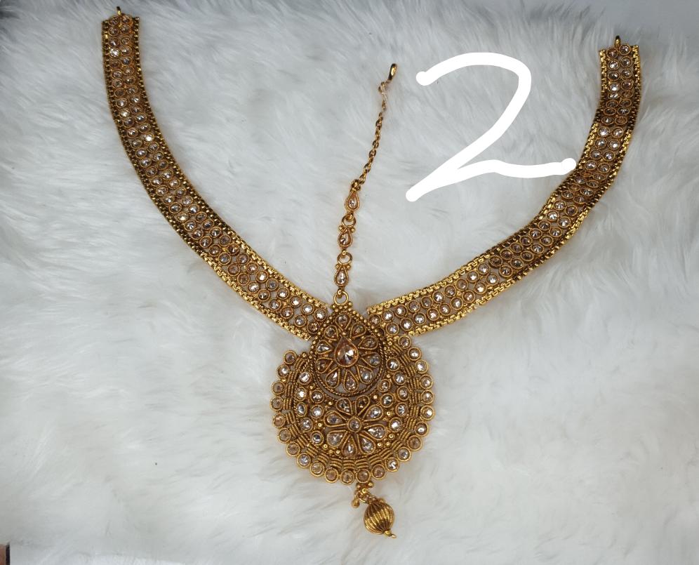 10+ Designs Full Head forehead Chains Maang tika Hair Accessories